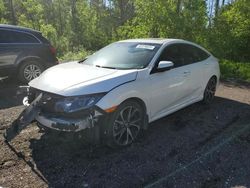 Salvage cars for sale from Copart Ontario Auction, ON: 2019 Honda Civic Sport