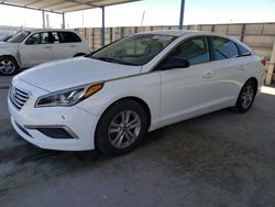 Salvage cars for sale at Anthony, TX auction: 2016 Hyundai Sonata SE