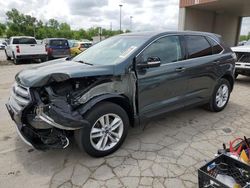 Salvage cars for sale at Fort Wayne, IN auction: 2015 Ford Edge SEL
