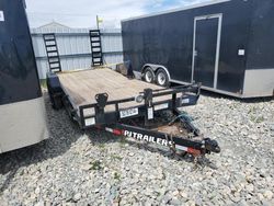 Salvage trucks for sale at Appleton, WI auction: 2023 PJ Utlity TRL