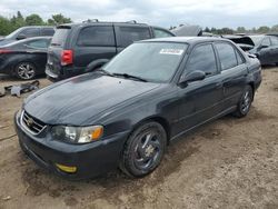 Salvage cars for sale at Elgin, IL auction: 2001 Toyota Corolla CE