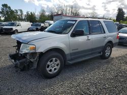 Ford salvage cars for sale: 2007 Ford Expedition XLT