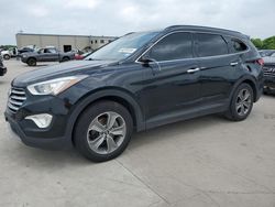 Salvage cars for sale from Copart Wilmer, TX: 2015 Hyundai Santa FE GLS