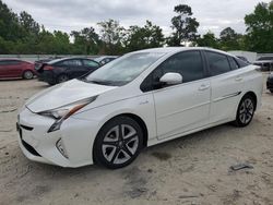 Salvage cars for sale from Copart Hampton, VA: 2016 Toyota Prius