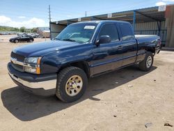 Salvage trucks for sale at Colorado Springs, CO auction: 2005 Chevrolet Silverado K1500