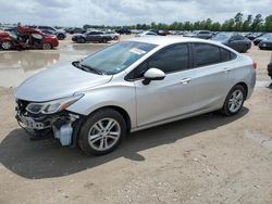 Salvage cars for sale at Houston, TX auction: 2017 Chevrolet Cruze LS