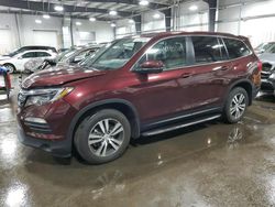 Salvage cars for sale at Ham Lake, MN auction: 2016 Honda Pilot EXL