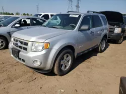 Salvage cars for sale at Elgin, IL auction: 2009 Ford Escape Hybrid
