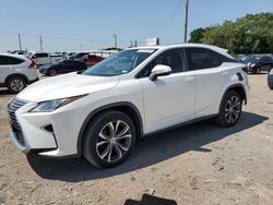 Salvage cars for sale from Copart Oklahoma City, OK: 2017 Lexus RX 350 Base