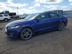 Salvage cars for sale at Greenwood, NE auction: 2013 Ford Fusion Titanium