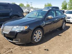 Salvage cars for sale at Elgin, IL auction: 2010 Lincoln MKZ