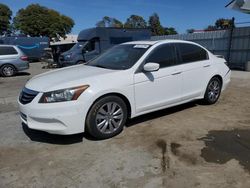 Salvage cars for sale at Hayward, CA auction: 2012 Honda Accord EXL