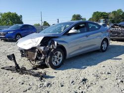 Salvage cars for sale at Mebane, NC auction: 2015 Hyundai Elantra SE