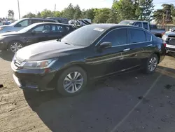 Salvage cars for sale at Denver, CO auction: 2013 Honda Accord LX