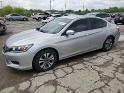 Salvage cars for sale at Indianapolis, IN auction: 2013 Honda Accord LX