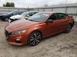 Salvage cars for sale from Copart Arlington, WA: 2021 Nissan Altima SR