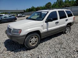 Salvage cars for sale at Memphis, TN auction: 2004 Jeep Grand Cherokee Laredo