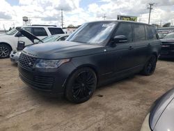 Salvage cars for sale from Copart Chicago Heights, IL: 2019 Land Rover Range Rover Supercharged