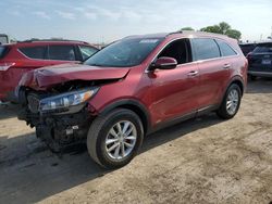 Salvage cars for sale from Copart Chicago Heights, IL: 2016 KIA Sorento LX