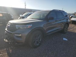 Salvage cars for sale at Phoenix, AZ auction: 2021 Ford Explorer XLT