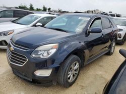 Salvage cars for sale from Copart Temple, TX: 2016 Chevrolet Equinox LT