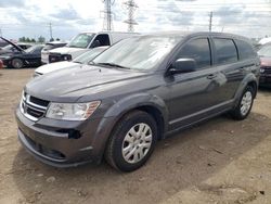 Salvage cars for sale from Copart Elgin, IL: 2014 Dodge Journey SE