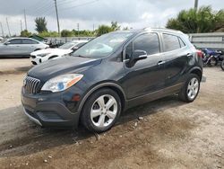 Salvage cars for sale at Miami, FL auction: 2016 Buick Encore