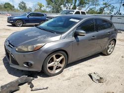 Salvage cars for sale from Copart Riverview, FL: 2013 Ford Focus Titanium