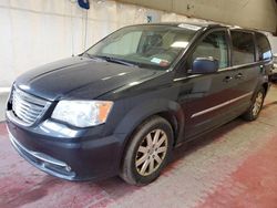 Salvage cars for sale at Angola, NY auction: 2013 Chrysler Town & Country Touring