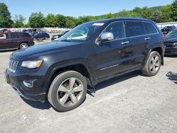 Salvage cars for sale from Copart Grantville, PA: 2014 Jeep Grand Cherokee Overland