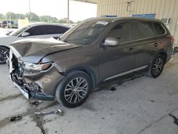 Salvage cars for sale at Homestead, FL auction: 2017 Mitsubishi Outlander SE
