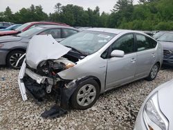 Salvage cars for sale at Mendon, MA auction: 2008 Toyota Prius