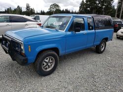 Salvage cars for sale from Copart Graham, WA: 1987 Ford Ranger Super Cab