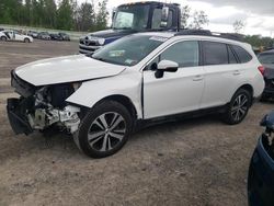 Subaru Outback 2.5i Limited salvage cars for sale: 2019 Subaru Outback 2.5I Limited