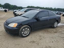 Salvage cars for sale from Copart Conway, AR: 2002 Honda Civic EX