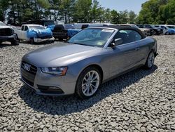 Salvage cars for sale from Copart Windsor, NJ: 2013 Audi A5 Premium