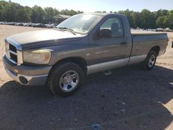 Salvage cars for sale from Copart Charles City, VA: 2007 Dodge RAM 1500 ST