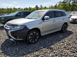 Salvage cars for sale at Windham, ME auction: 2018 Mitsubishi Outlander SE