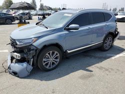 Salvage cars for sale from Copart Rancho Cucamonga, CA: 2022 Honda CR-V Touring