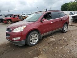 Salvage cars for sale at Oklahoma City, OK auction: 2010 Chevrolet Traverse LT
