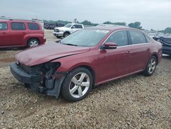 Salvage cars for sale at Kansas City, KS auction: 2015 Volkswagen Passat SE