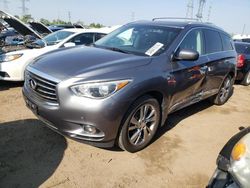 Salvage cars for sale at Elgin, IL auction: 2015 Infiniti QX60
