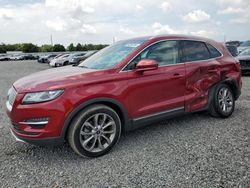 Salvage cars for sale at Riverview, FL auction: 2019 Lincoln MKC Select