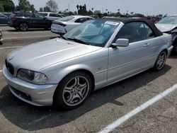 Salvage cars for sale from Copart Van Nuys, CA: 2001 BMW 330 CI