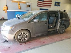 Salvage cars for sale at Angola, NY auction: 2015 Honda Odyssey Touring