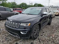 Salvage cars for sale from Copart Columbus, OH: 2018 Jeep Grand Cherokee Overland