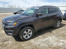 Salvage cars for sale from Copart Nisku, AB: 2018 Jeep Compass Latitude