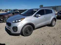 Salvage cars for sale at Kansas City, KS auction: 2019 KIA Sportage LX