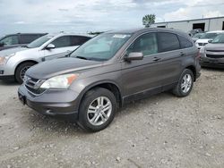 Salvage cars for sale from Copart Kansas City, KS: 2010 Honda CR-V EXL