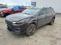 Jeep Cherokee Latitude Plus salvage cars for sale: 2019 Jeep Cherokee Latitude Plus